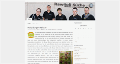 Desktop Screenshot of kueche.rawiioli.de